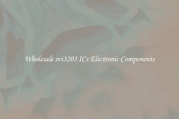 Wholesale svi3203 ICs Electronic Components